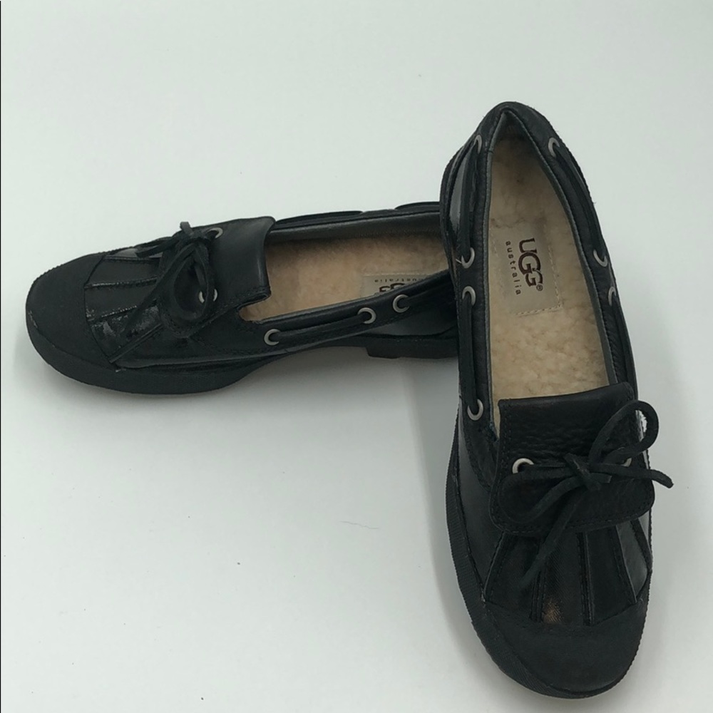 - Ugg Australia Ashdale Duck Patent Leather Loafers